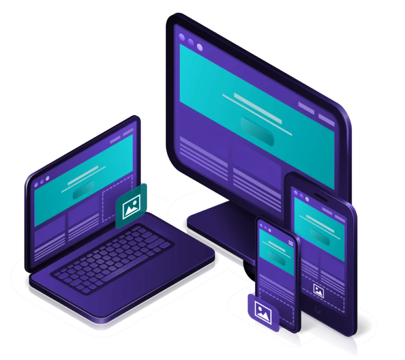 Custom Website Redesign Services being shown in Responsive Mode
